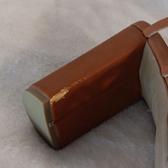 Brash Tan Strappy Sandals - Picture 7 of 8